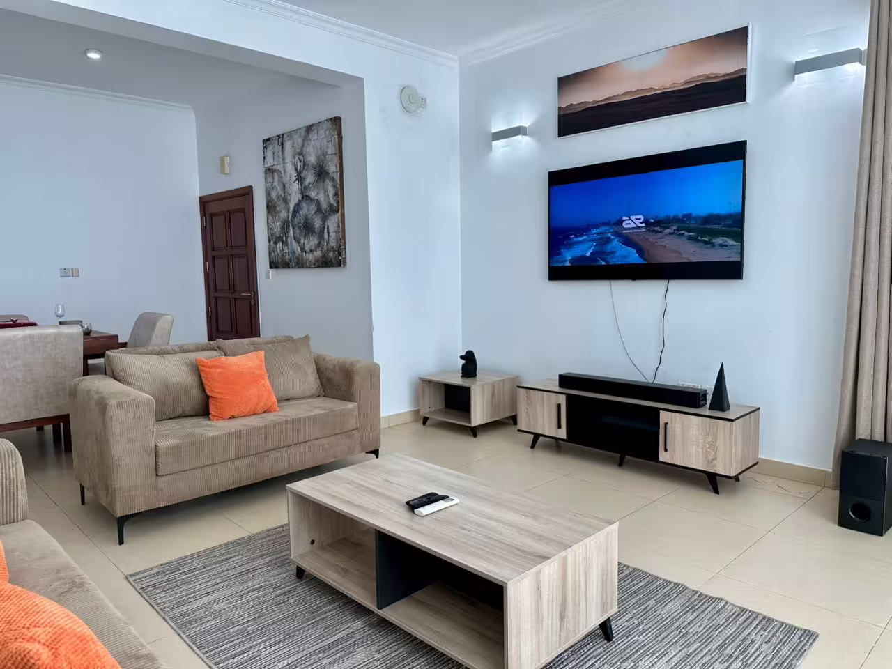 Modern Airbnb bathroom