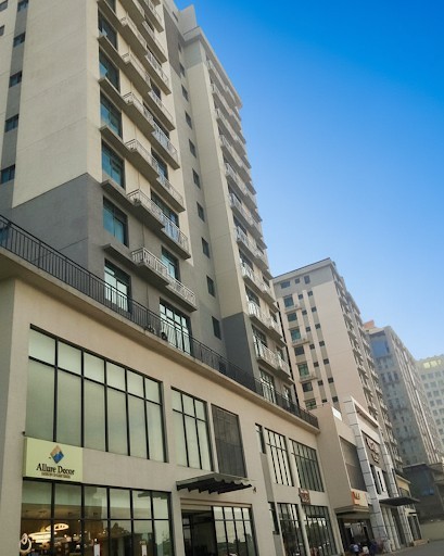A well-maintained commercial property